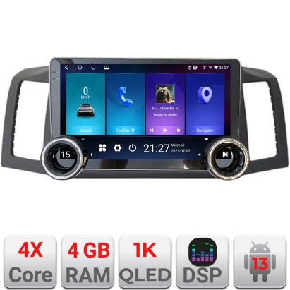 Navigație Jeep Grand Cherokee 2008-2010 Android 13, 4GB RAM, 64GB, 10.5 inch