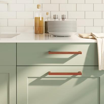 Mânere de dulap, 20 buc., bronz, 192 mm, oțel inoxidabil GartenMobel Dekor