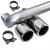 Conversie de aspect duplex cu 4 țevi de evacuare, potrivită pentru BMW F30 F31 320 325 328 330 Performance AutoTuning