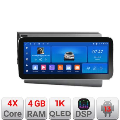 Navigatie Android Audi A6 C6 2004-2010 Edotec 12.3 inch 4GB+64GB WiFi GPS