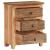Dulap, 60 x 33 x 75 cm, lemn masiv de acacia/lemn reciclat GartenMobel Dekor