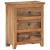 Dulap, 60 x 33 x 75 cm, lemn masiv de acacia/lemn reciclat GartenMobel Dekor