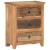 Dulap, 60 x 33 x 75 cm, lemn masiv de acacia/lemn reciclat GartenMobel Dekor