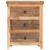 Dulap, 60 x 33 x 75 cm, lemn masiv de acacia/lemn reciclat GartenMobel Dekor