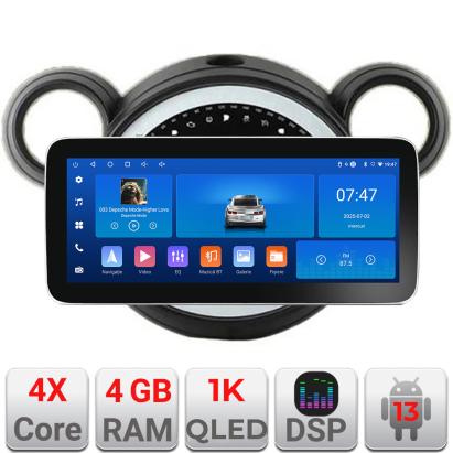 Navigatie Mini Cooper 2009-2015 CIC Edotec 12.3 inch Android 4GB+64GB