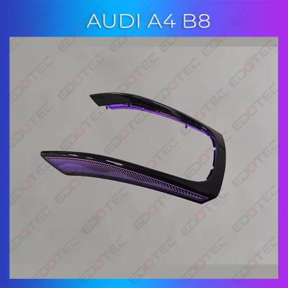 Lumini ambientale dedicate Audi A4 B8 consola centrala control din telefon AMB-AU-B8-CONSOLE