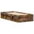 Cadru de pat mic single, stejar fumuriu, 75x190 cm GartenMobel Dekor