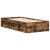 Cadru de pat mic single, stejar fumuriu, 75x190 cm GartenMobel Dekor