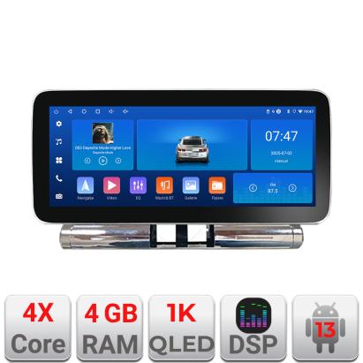 Navigatie Android Citroen C3 2017-2024, 12.3 inch QLED, 4GB+64GB