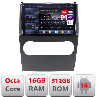 Navigatie Mercedes clasa A W169 2004-2012 Qled 2K Octa Core 16+512 LTE 4G DSP Wifi 5Ghz android auto carplay radio gps internet Kit-+EDT-E809-2K