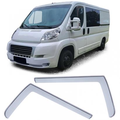 Deflector de vânt, deflector de ploaie, protecție împotriva vântului, clar, potrivit pentru Fiat Ducato 3 250 din 06 Performance AutoTuning