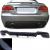 Difuzor spate Performance negru lucios potrivit pentru 3 Seria BMW E92 E93 335i 335d Performance AutoTuning