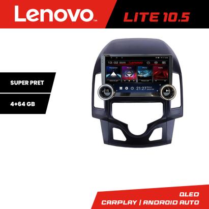 Navigație Hyundai i30 2009-2012 pentru climă automată, 10.5 inch, 4+64GB