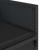 Set mobilier de grădină cu perne, 9 piese, negru, poliratan GartenMobel Dekor