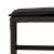 Set mobilier de grădină cu perne, 9 piese, negru, poliratan GartenMobel Dekor