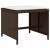 Set mobilier de grădină cu perne, 11 piese, maro, poliratan GartenMobel Dekor