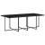 Set mobilier de grădină cu perne, 13 piese, negru, poliratan GartenMobel Dekor
