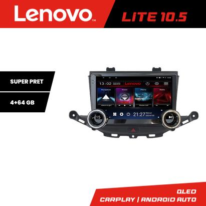 Navigatie Opel Astra K Lenovo 10.5 inch, Android, 4+64 GB, 8 core