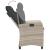 Set mobilier de grădină cu perne, 7 piese gri deschis poliratan GartenMobel Dekor