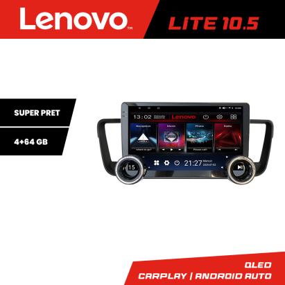 Navigatie Peugeot 508 2010-2018 Lenovo 10.5 inch 4+64GB WiFi GPS
