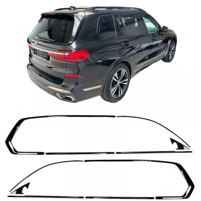 Set de mânere de linie Shadow Gloss Black potrivit pentru BMW X7 G07 din 2019 Performance AutoTuning