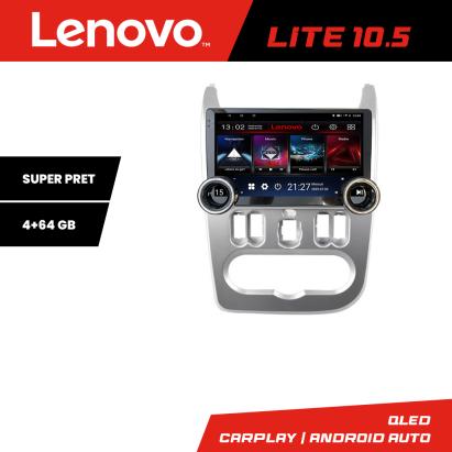 Navigatie Android Dacia Duster 2010-2012 Lenovo 10.5 inch 4+64 GB