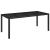 Set mobilier de grădină cu perne, 9 piese, negru, poliratan GartenMobel Dekor
