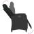 Set mobilier de grădină cu perne, 9 piese, negru, poliratan GartenMobel Dekor