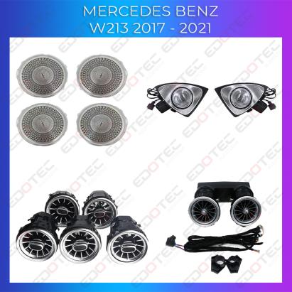 Lumini ambientale Mercedes W213 E-Class set complet cu control din telefon