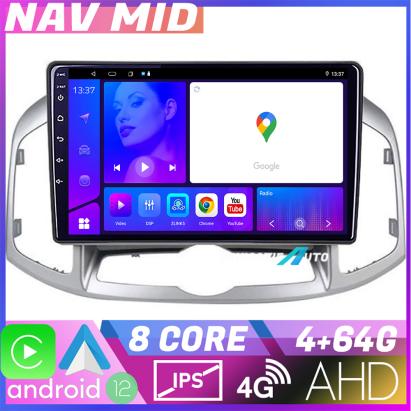 Navigație Android Chevrolet Captiva 2012-2018, 4GB RAM, 64GB, CarPlay