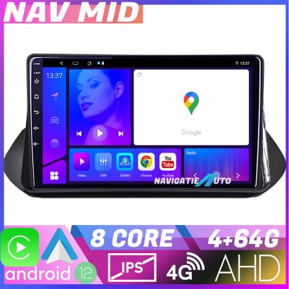 Navigație Nissan X-Trail 2021+ Android 12, Octa Core, 4GB RAM, 64GB, CarPlay