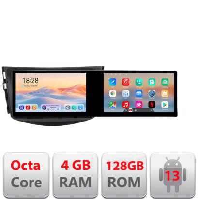Navigatie Toyota RAV4 2006-2012 Edotec, 2 ecrane 21.6 inch, 4GB RAM, 128GB