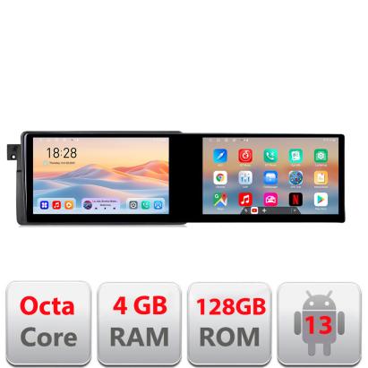 Navigatie BMW Seria 3 E46 Kit-052 Edotec 2 ecrane  8 core 4+128 21.6 inch Incell android Wifi 5Ghz gps internet
