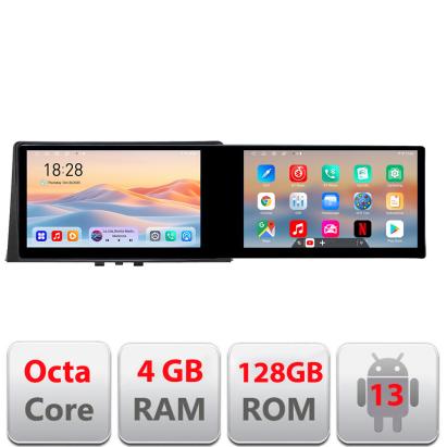 Navigatie Citroen Berlingo 2019- Kit-berlingo18 Edotec 2 ecrane  8 core 4+128 21.6 inch Incell android Wifi 5Ghz gps internet