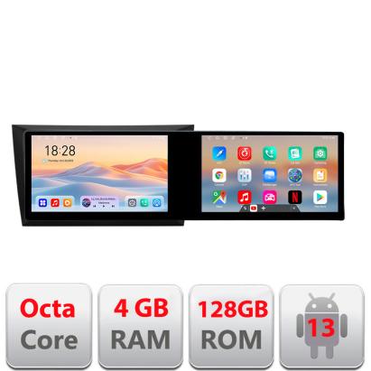 Navigatie Android VW Golf 6 2009-2013, 2 ecrane 21.6 inch, 4GB RAM, 128GB