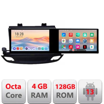 Navigatie Opel Insignia 2018- Kit-insignia19 Edotec 2 ecrane  8 core 4+128 21.6 inch Incell android Wifi 5Ghz gps internet