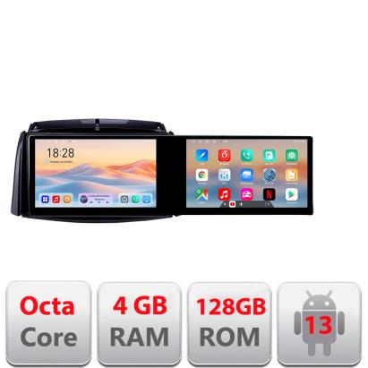 Navigatie Renault Koleos 2009-2016 cu 2 ecrane, 4GB RAM, 128GB, Android