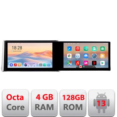 Navigatie Toyota RAV4 2018+ cu 2 ecrane 21.6 inch, Android, 4GB RAM, 128GB