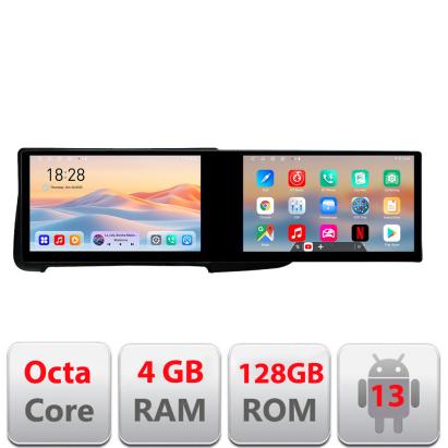 Navigatie Android Volvo S60/V60 2014-2018, 2 ecrane, 4GB RAM, 128GB