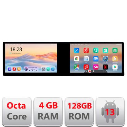 Navigatie Suzuki Splash Opel Agila 2008-2014 Edotec 2 ecrane  8 core 4+128 21.6 inch Incell android Wifi 5Ghz gps internet  kit-splash