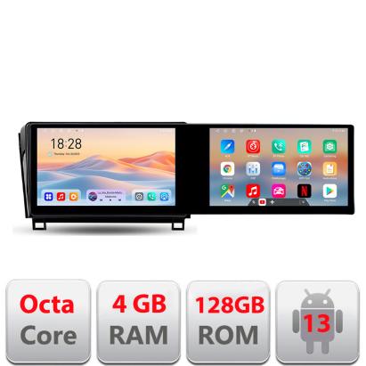 Navigatie Toyota Tundra 2007-2013 cu 2 ecrane 21.6 inch Android 4GB+128GB