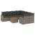 Set canapele de grădină, 9 piese, cu perne, gri, poliratan GartenMobel Dekor