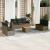 Set canapele de grădină cu perne, 8 piese, gri, poliratan GartenMobel Dekor