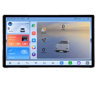 Navigație Android QLED 8+128GB 4G GPS pentru Renault Trafic 2008-2012