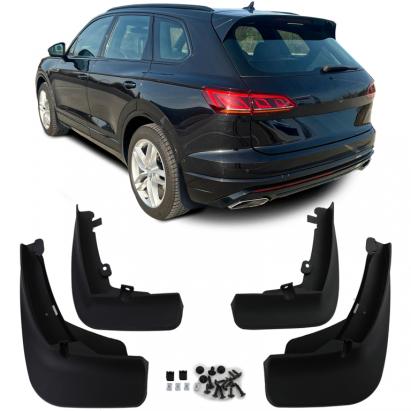 Set de apărători de noroi față și spate negre, potrivit pentru VW Touareg CR din 18 fără R-Line Performance AutoTuning