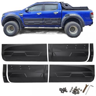 Panouri de protecție împotriva impactului pentru praguri, offroad, late, potrivite pentru Ford Ranger T6 T7 T8 12-23 Performance AutoTuning