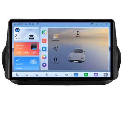 Navigație Android Peugeot Bipper/Citroen Nemo/Fiat Qubo 2008-2017 QLED 2K