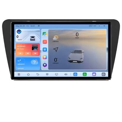 Navigație Android Skoda Octavia 2014-2020 manuală, QLED 8+128GB 4G GPS 360