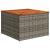 Set canapele de grădină cu perne, 11 piese, gri, poliratan GartenMobel Dekor