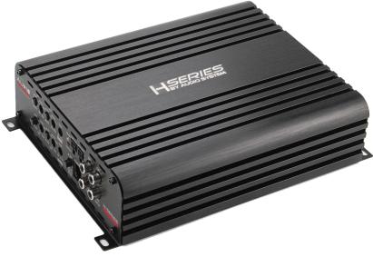 Amplificator auto Audio System H-1400.4D, 4 canale, clasa D, stabil 1 Ohm